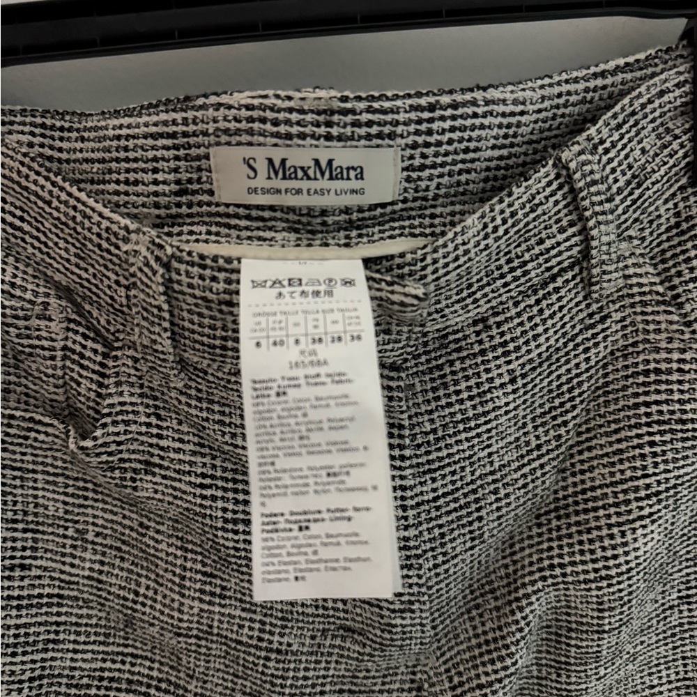 MaxMara Gray Cropped Pants - Picture 9 of 12